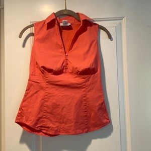 This beautiful item is a coral Ann Taylor Loft tank
